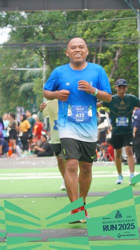 Race photo from Mangkunegaran Run 2025