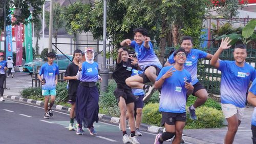 Race photo from KBP City Run 2024 Vibes