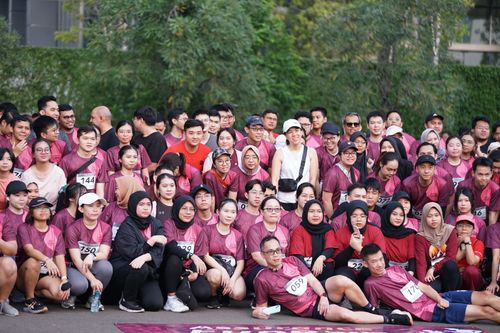 Race photo from Assurance Fun Run 2024