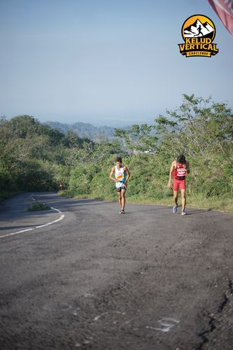 Race photo from Kelud Vertical Challenge 2024