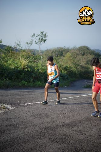 Race photo from Kelud Vertical Challenge 2024