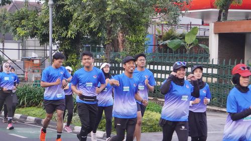 Race photo from KBP City Run 2024 Vibes