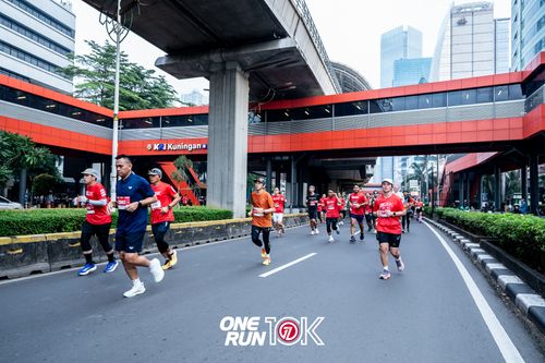 Race photo from ONE RUN 10K 2025