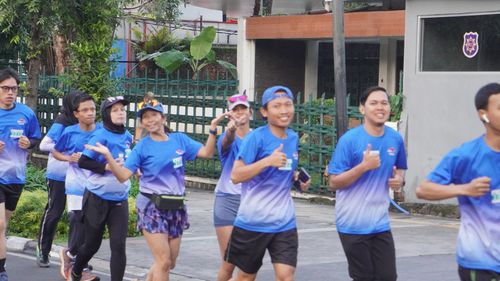 Race photo from KBP City Run 2024 Vibes