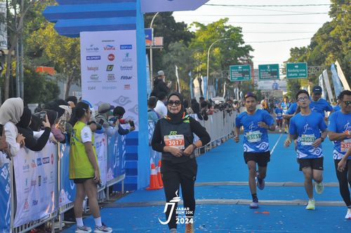 Race photo from Jabar Run 10K 2024