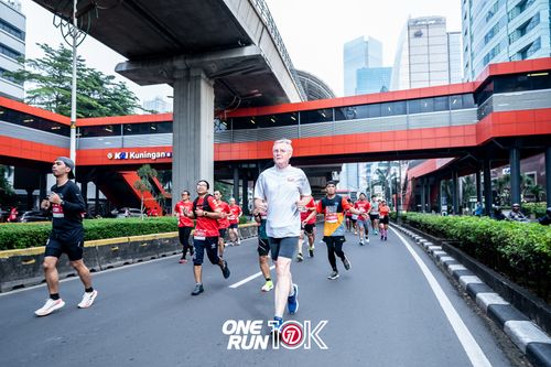 Race photo from ONE RUN 10K 2025