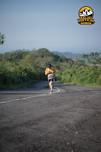 Race photo from Kelud Vertical Challenge 2024