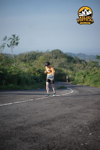 Race photo from Kelud Vertical Challenge 2024