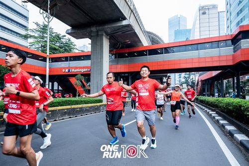 Race photo from ONE RUN 10K 2025