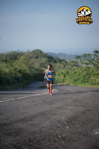 Race photo from Kelud Vertical Challenge 2024