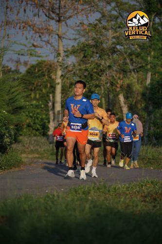 Race photo from Kelud Vertical Challenge 2024