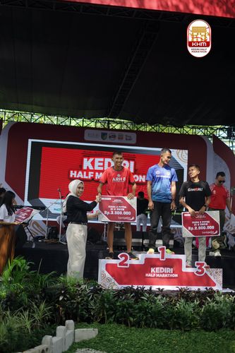 Race photo from Kediri Half Marathon 2025