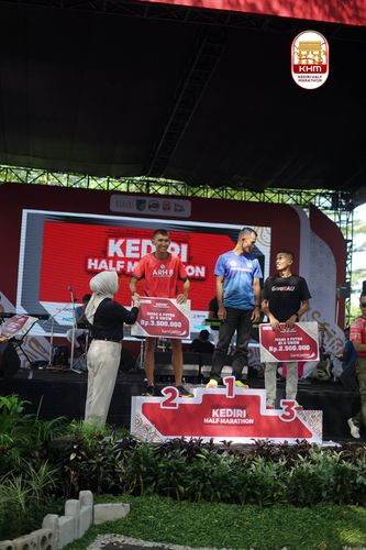 Race photo from Kediri Half Marathon 2025
