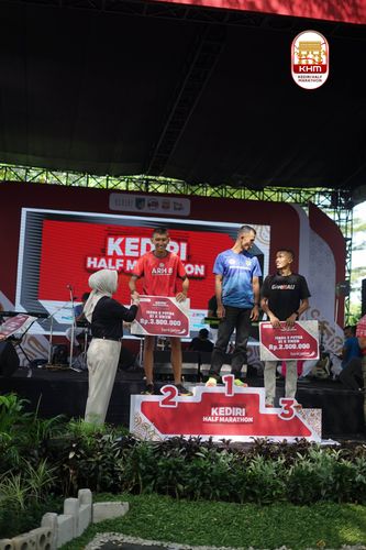 Race photo from Kediri Half Marathon 2025