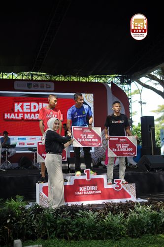Race photo from Kediri Half Marathon 2025