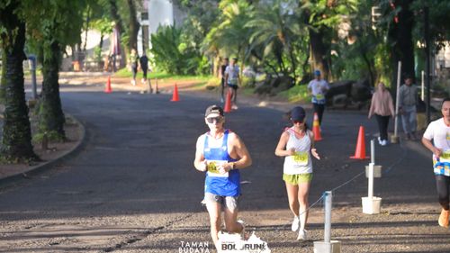 Race photo from Taman Budaya x BOGORUN 2025