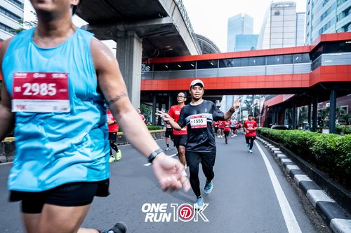 Race photo from ONE RUN 10K 2025