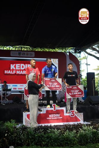 Race photo from Kediri Half Marathon 2025