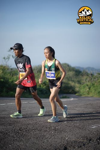 Race photo from Kelud Vertical Challenge 2024