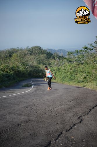 Race photo from Kelud Vertical Challenge 2024