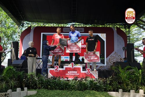 Race photo from Kediri Half Marathon 2025