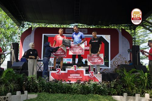 Race photo from Kediri Half Marathon 2025