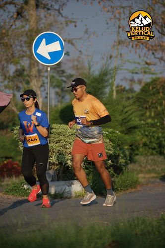 Race photo from Kelud Vertical Challenge 2024