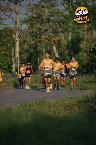 Race photo from Kelud Vertical Challenge 2024