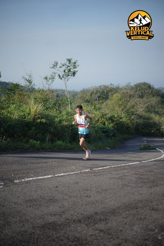 Race photo from Kelud Vertical Challenge 2024