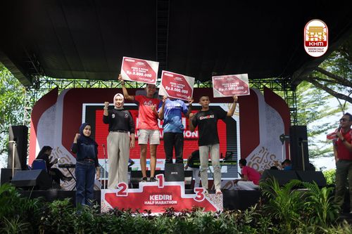 Race photo from Kediri Half Marathon 2025