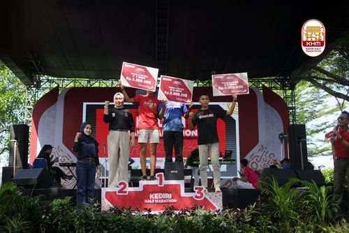 Race photo from Kediri Half Marathon 2025