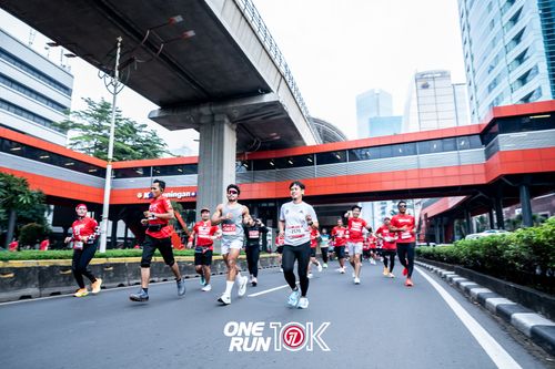 Race photo from ONE RUN 10K 2025