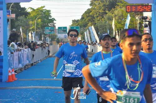 Race photo from Jabar Run 10K 2024