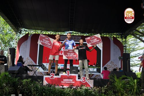 Race photo from Kediri Half Marathon 2025