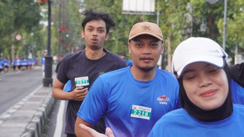 Race photo from KBP City Run 2024 Vibes