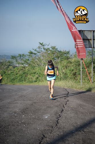 Race photo from Kelud Vertical Challenge 2024