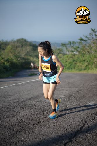 Race photo from Kelud Vertical Challenge 2024