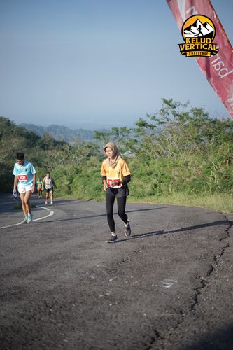 Race photo from Kelud Vertical Challenge 2024