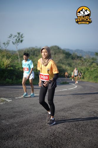 Race photo from Kelud Vertical Challenge 2024