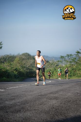 Race photo from Kelud Vertical Challenge 2024