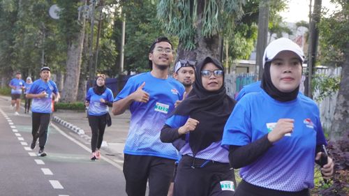 Race photo from KBP City Run 2024 Vibes
