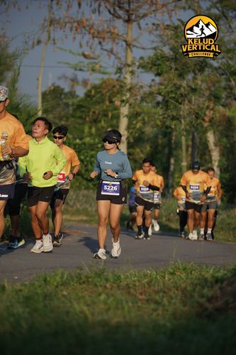 Race photo from Kelud Vertical Challenge 2024