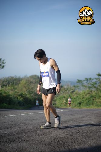 Race photo from Kelud Vertical Challenge 2024