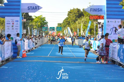 Race photo from Jabar Run 10K 2024