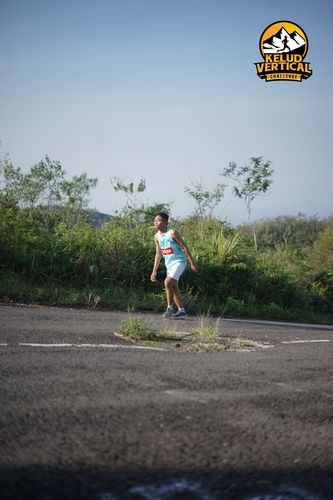 Race photo from Kelud Vertical Challenge 2024