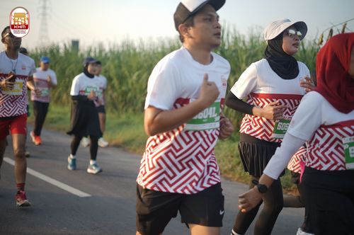 Race photo from Kediri Half Marathon 2024