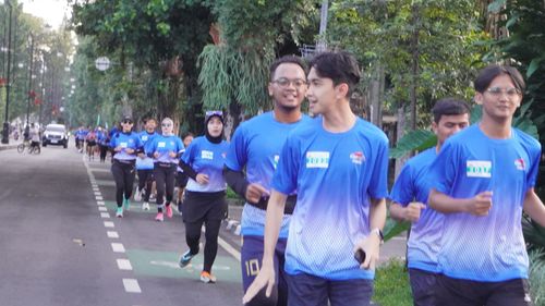 Race photo from KBP City Run 2024 Vibes