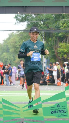 Race photo from Mangkunegaran Run 2025