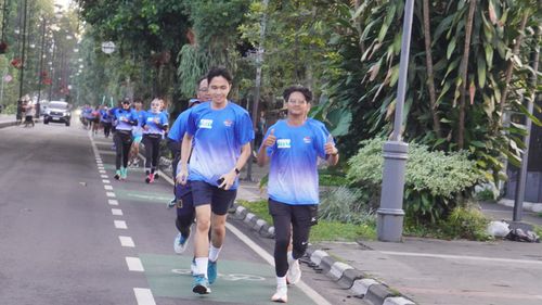 Race photo from KBP City Run 2024 Vibes