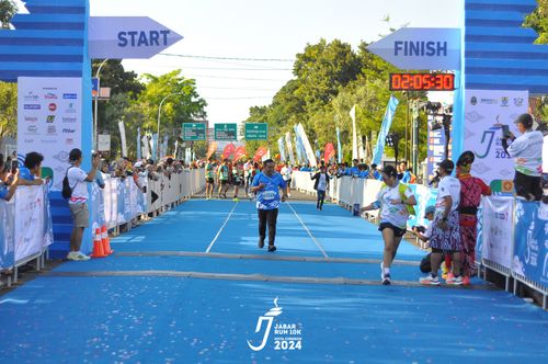 Race photo from Jabar Run 10K 2024